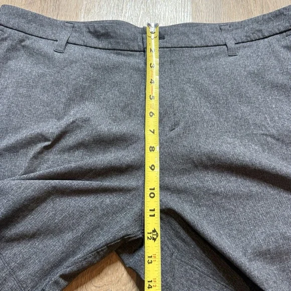 Lululemon Commission Short 7" Warpstreme Men‎ 38 Gray Athleisure Golf Casual - Picture 7 of 7